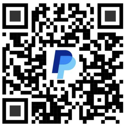 QR code for PayPal
